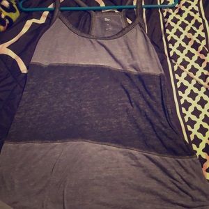 Light and Dark grey tank
